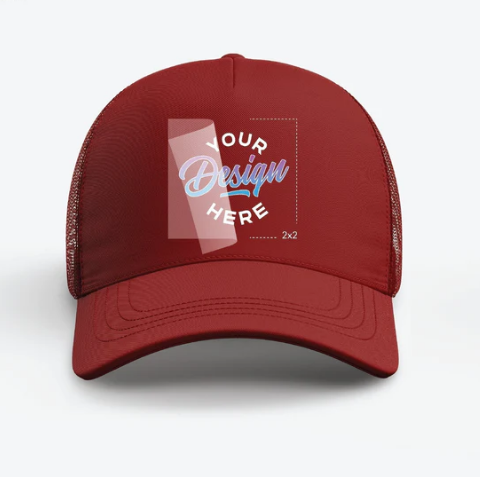 Custom DTF Printed Caps